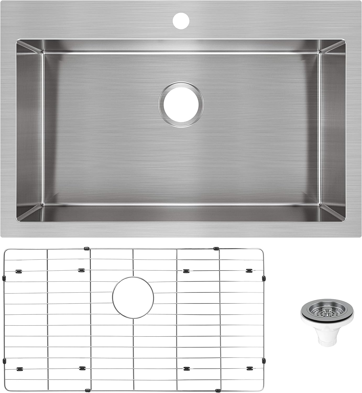 Artika Chelsea Single Sink - Stainless Steel (SS3120R10-DY)